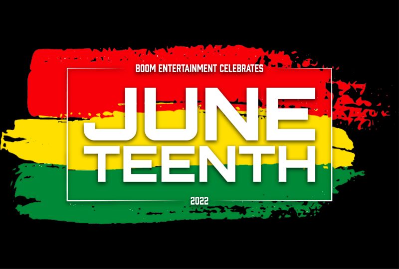 Boom Juneteenth Graphic